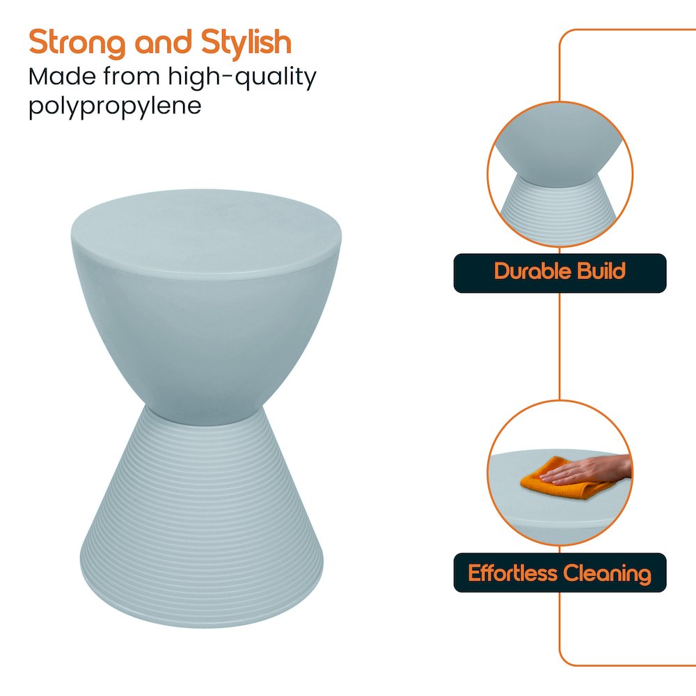 Modern Round  Boyd Side Table
