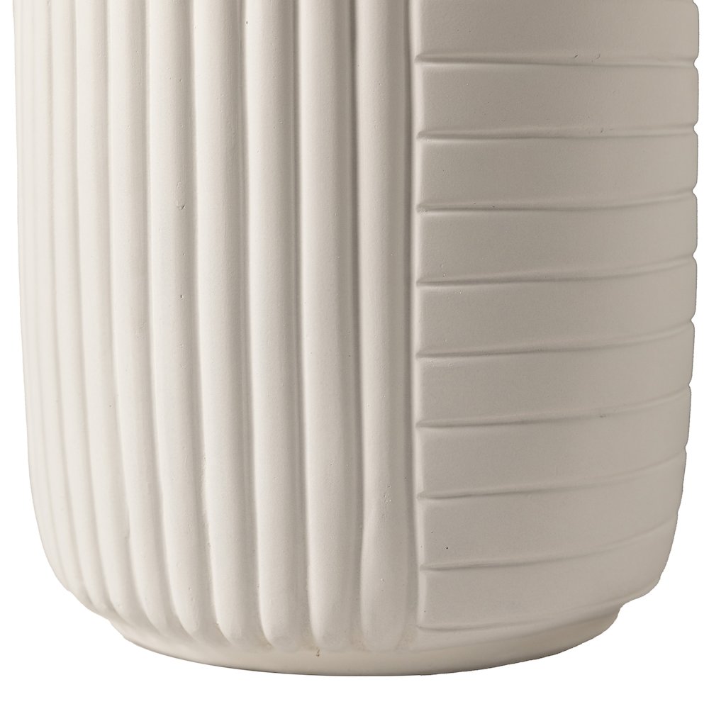 Modern Side End Table Trove Series In White