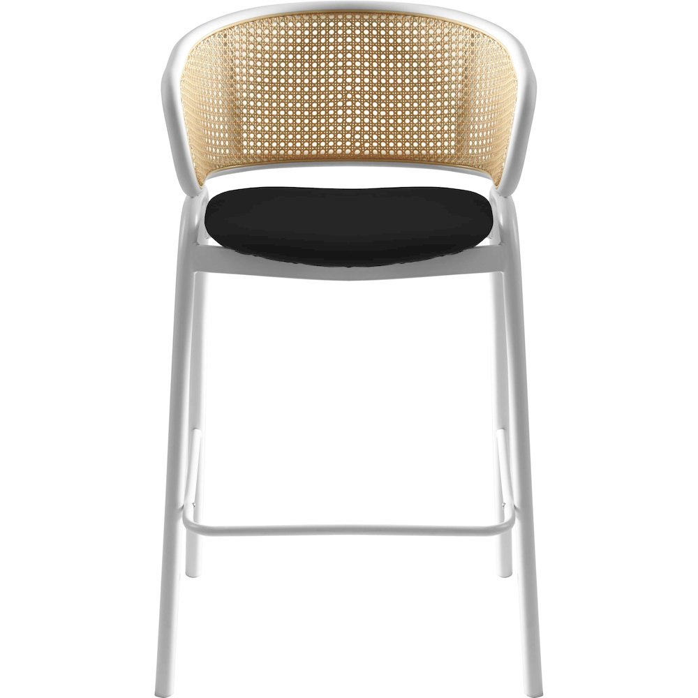 Ervilla Wicker Bar Stool Set of 2