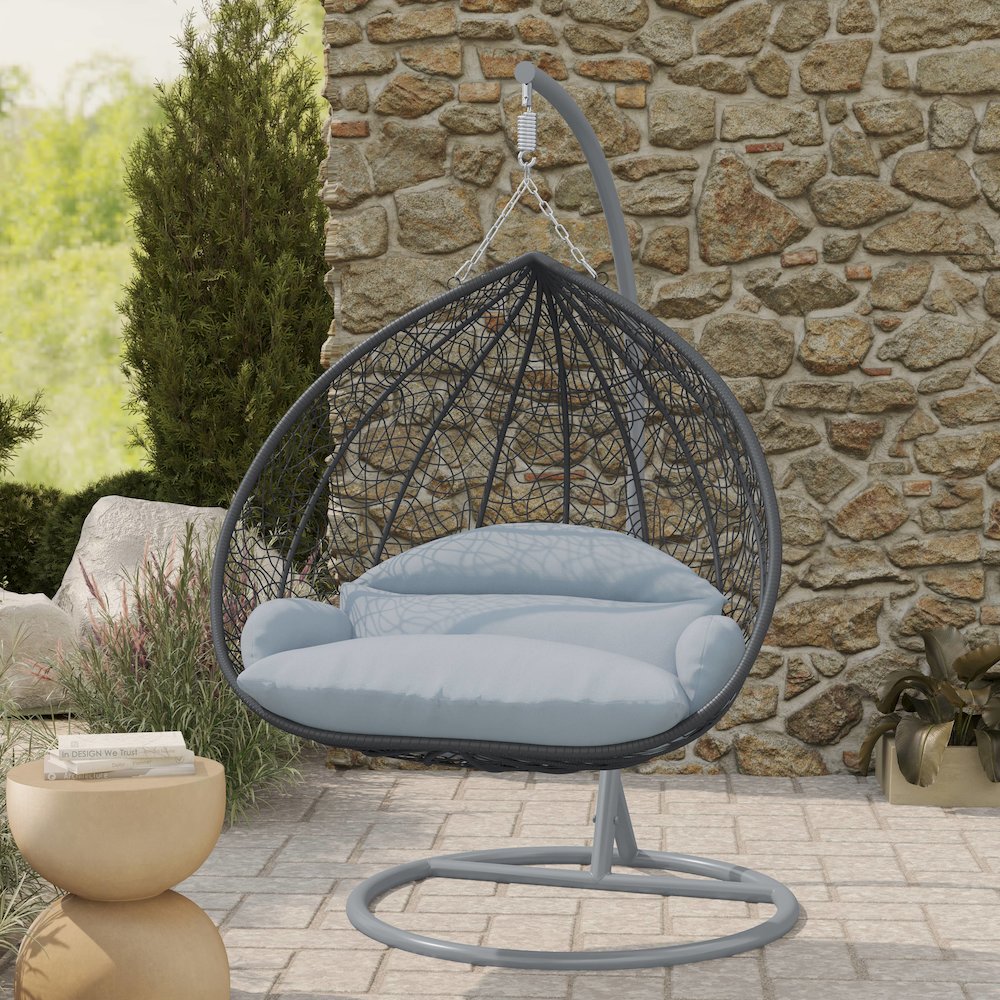 Recluse Collection Modern Outdoor Swing Chair