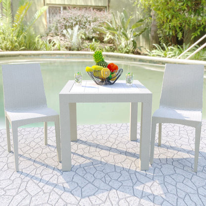 Mace Weave Design Outdoor Dining Table