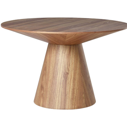 5-Piece Dining Set in Walnut/Light Grey