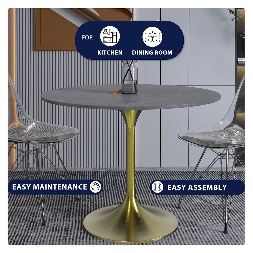 Verve Collection 36 Round Dining Table