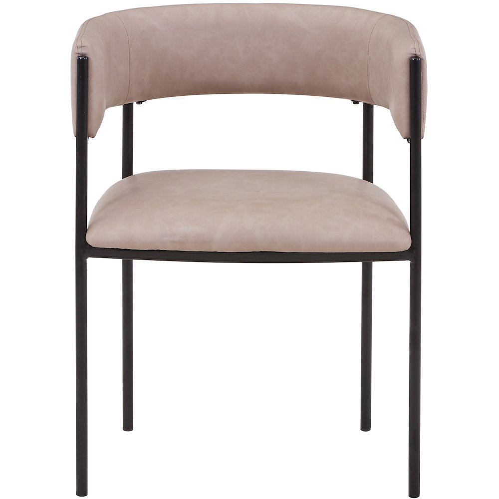 Cyril Collection Modern Chair in Taupe