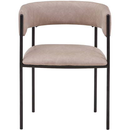 Cyril Collection Modern Chair in Taupe
