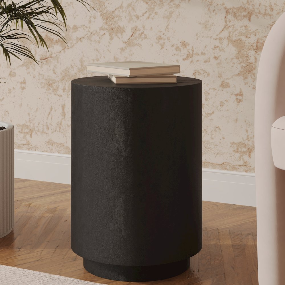 Modern Side End Table Ramble Series In Black