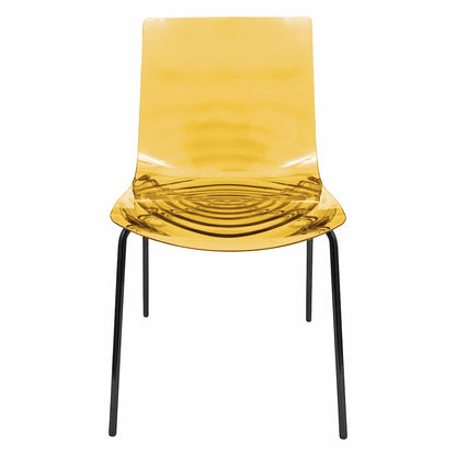 Astor Water Ripple Design Dining Chair