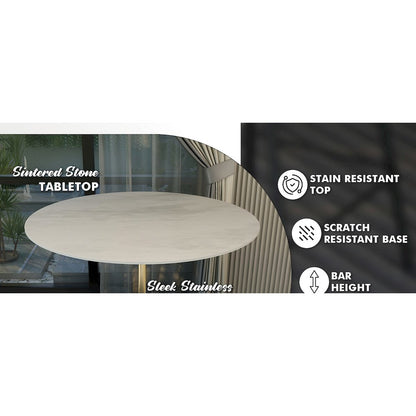 Verve Collection Modern Bar Height Table
