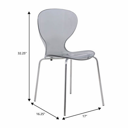 5-Piece Dining Set Round White MDF Dining Table