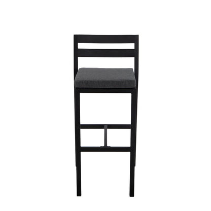 Chelsea Collection Modern Aluminum Outdoor Bar Chair