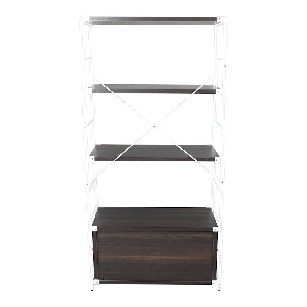 Brentwood Etagere Bookcase