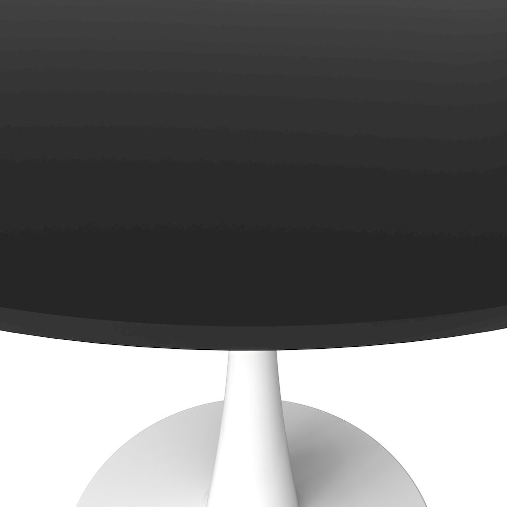 Bristol Mid-Century Modern Round Dining Table