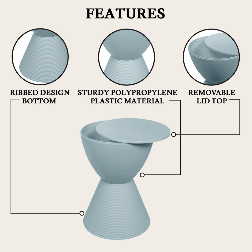 Modern Round  Boyd Side Table