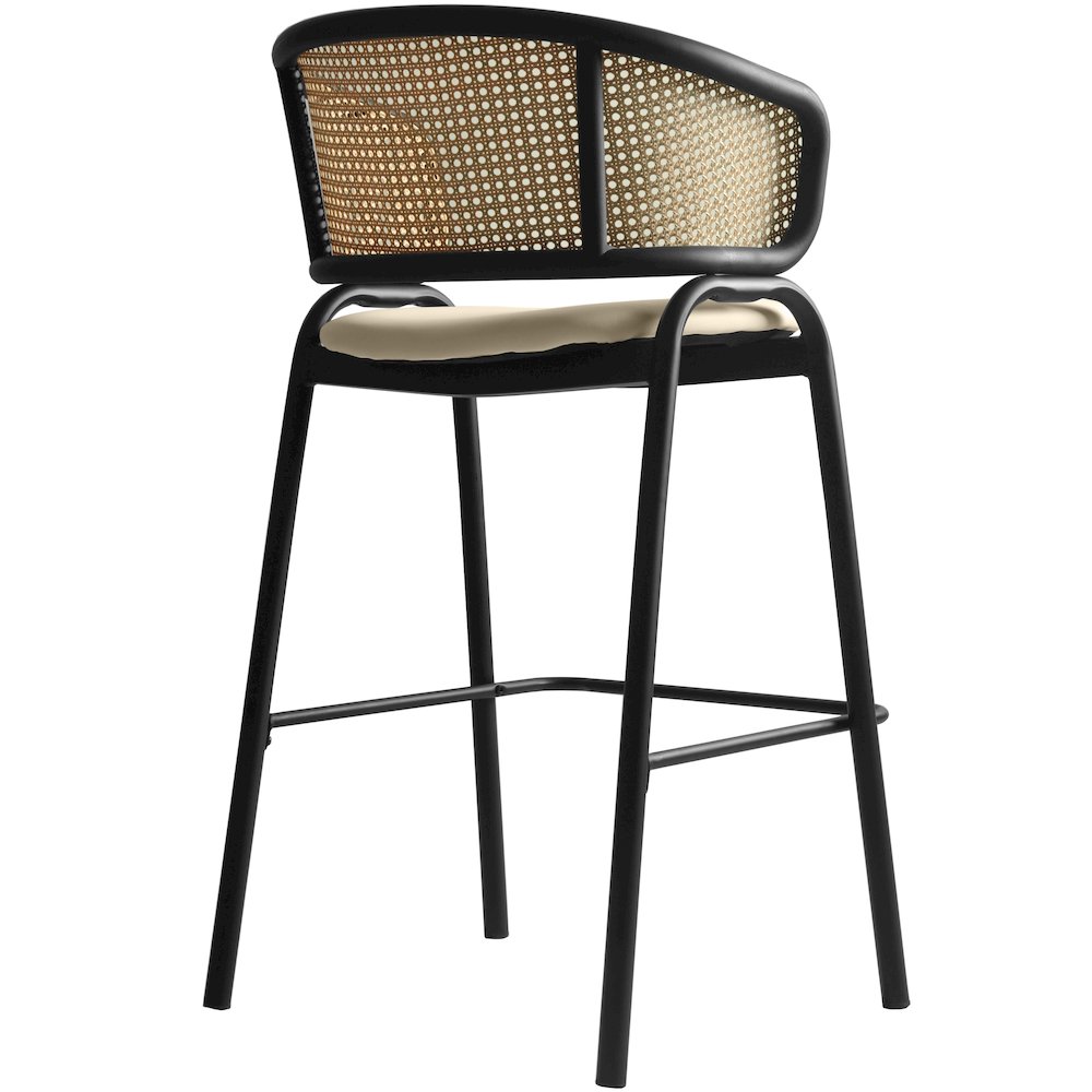 Ervilla Wicker Bar Stool Set of 2
