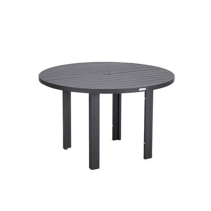 Chelsea 48″ Round Outdoor Aluminum Dining Table for Patio