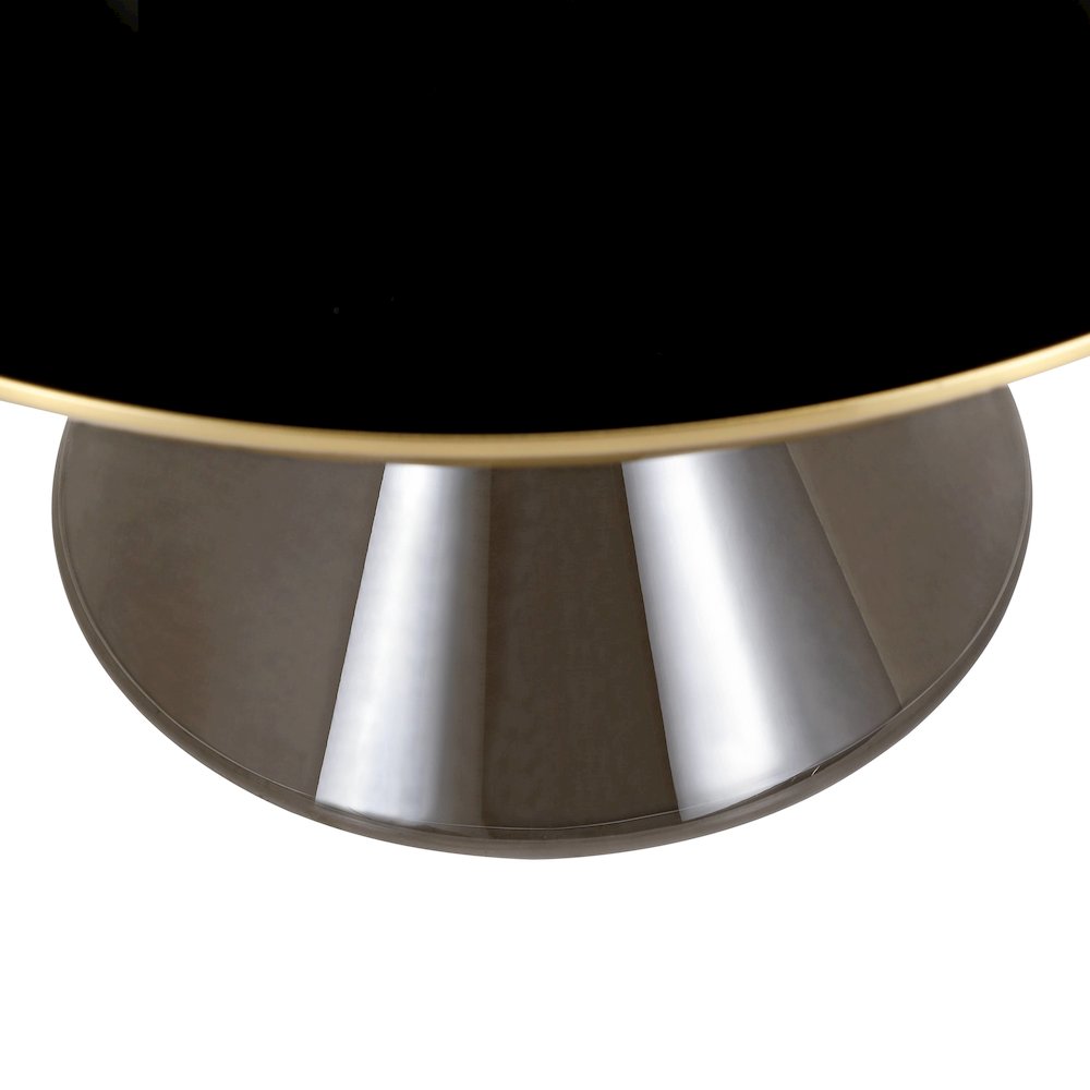 Hyalus Collection Glass Coffee table in Smoke