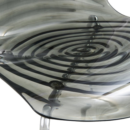 Astor Water Ripple Design Dining Chair Set of 4