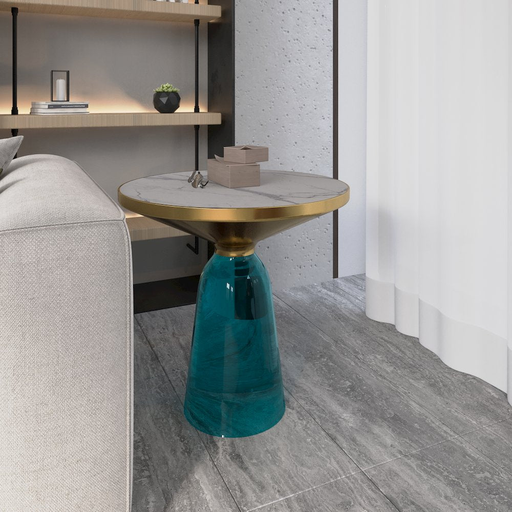 Tully Collection Glass side Table