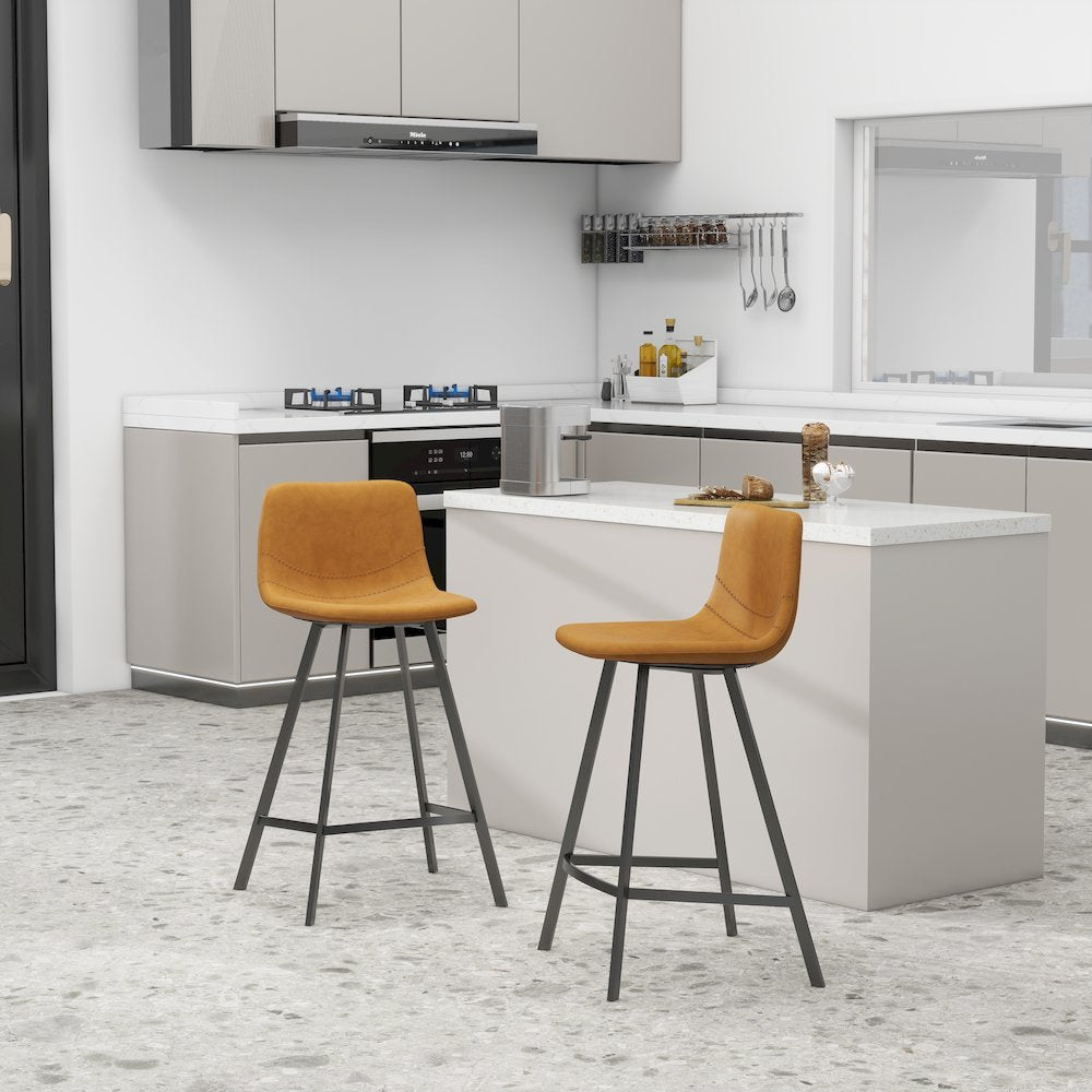 Elland - Counter stool -Light Brown