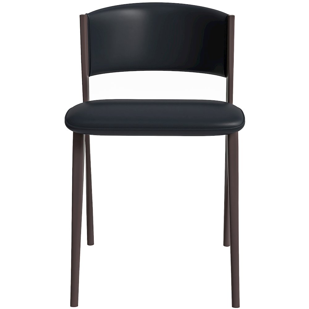 Aspen Collection Modern Dining Chair in Black