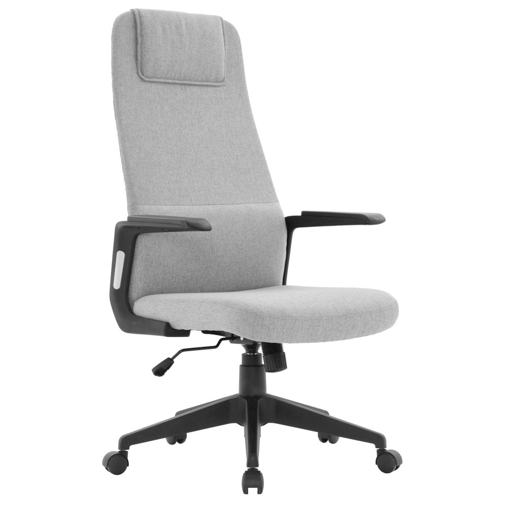 Nexa Collection Modern Office Chair In Grey Fabric