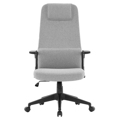 Nexa Collection Modern Office Chair In Grey Fabric