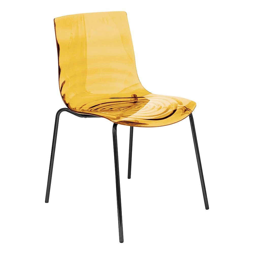 Astor Water Ripple Design Dining Chair