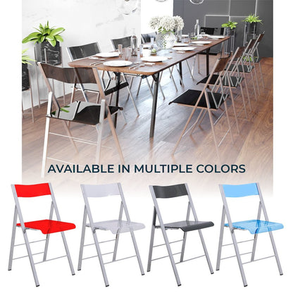 Menno Modern Acrylic Folding Chair