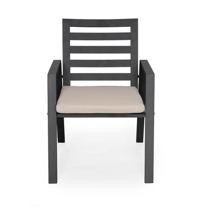 Chelsea Modern Patio Dining Armchair Set of 2