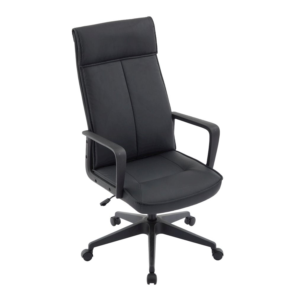 Aiaria Collection Modern Office Chair In Black