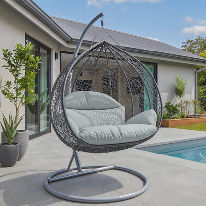 Recluse Collection Modern Outdoor Swing Chair