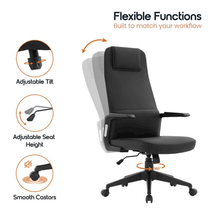 Nexa Collection Modern Office Chair In Black