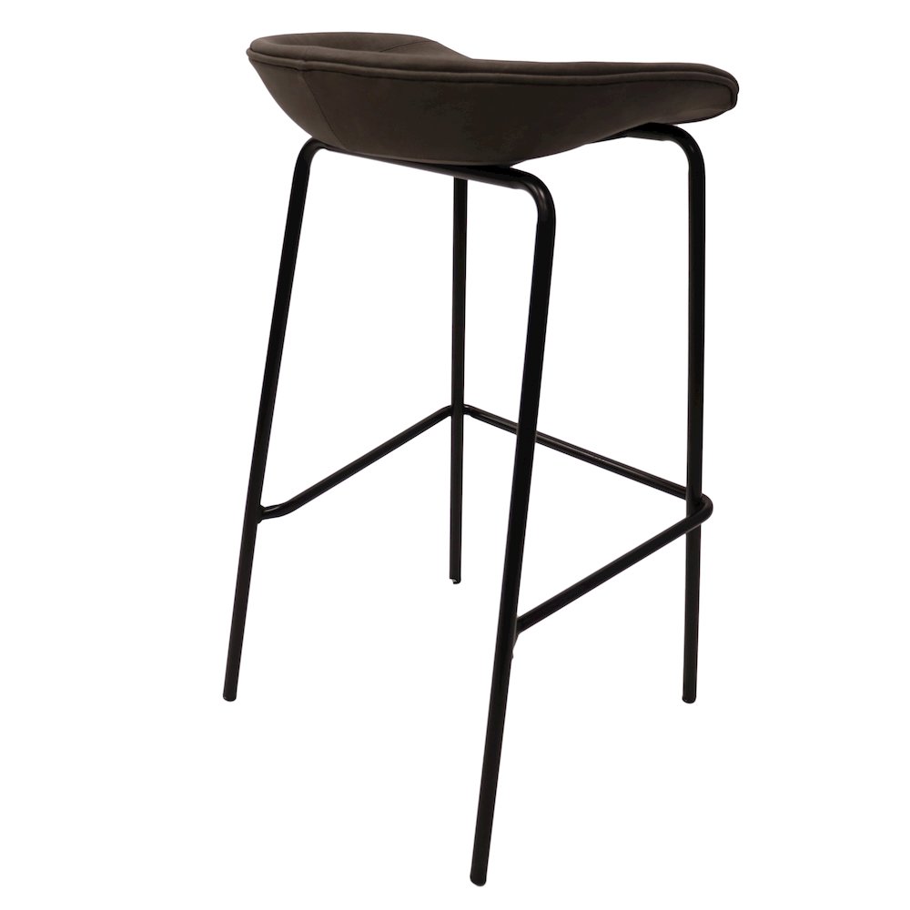 Servos Modern Barstool in Elephant Grey
