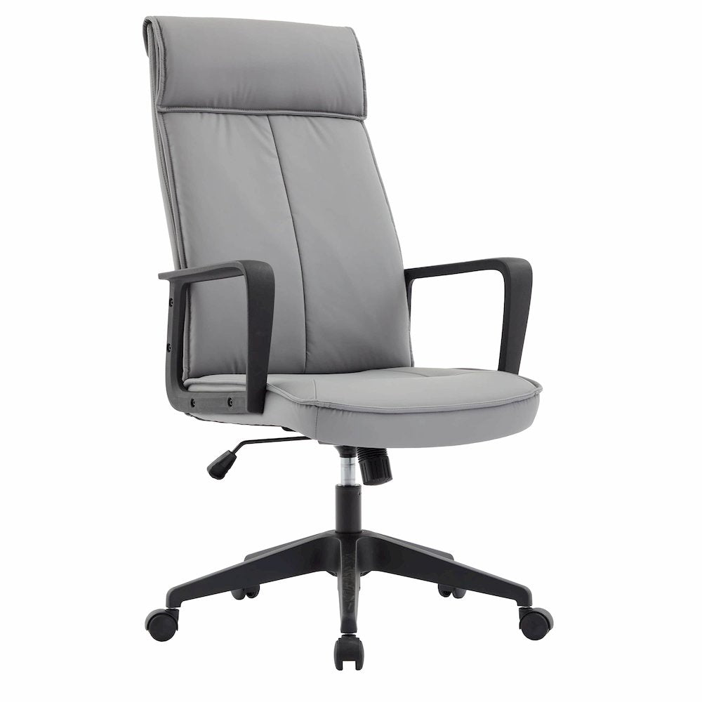 Aiaria Collection Modern Office Chair In Grey