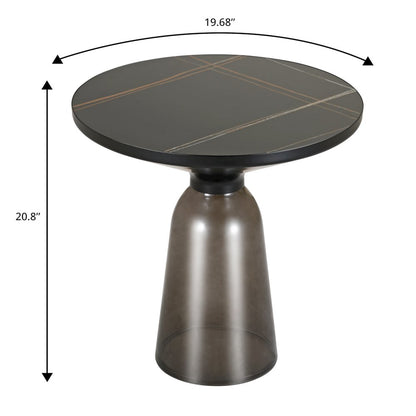 Tully Collection Glass side Table