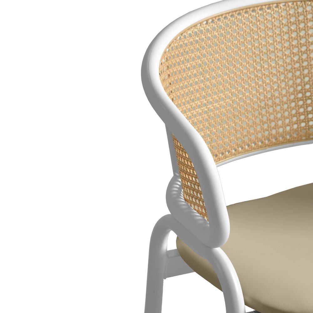 Ervilla Wicker Bar Stool Set of 2