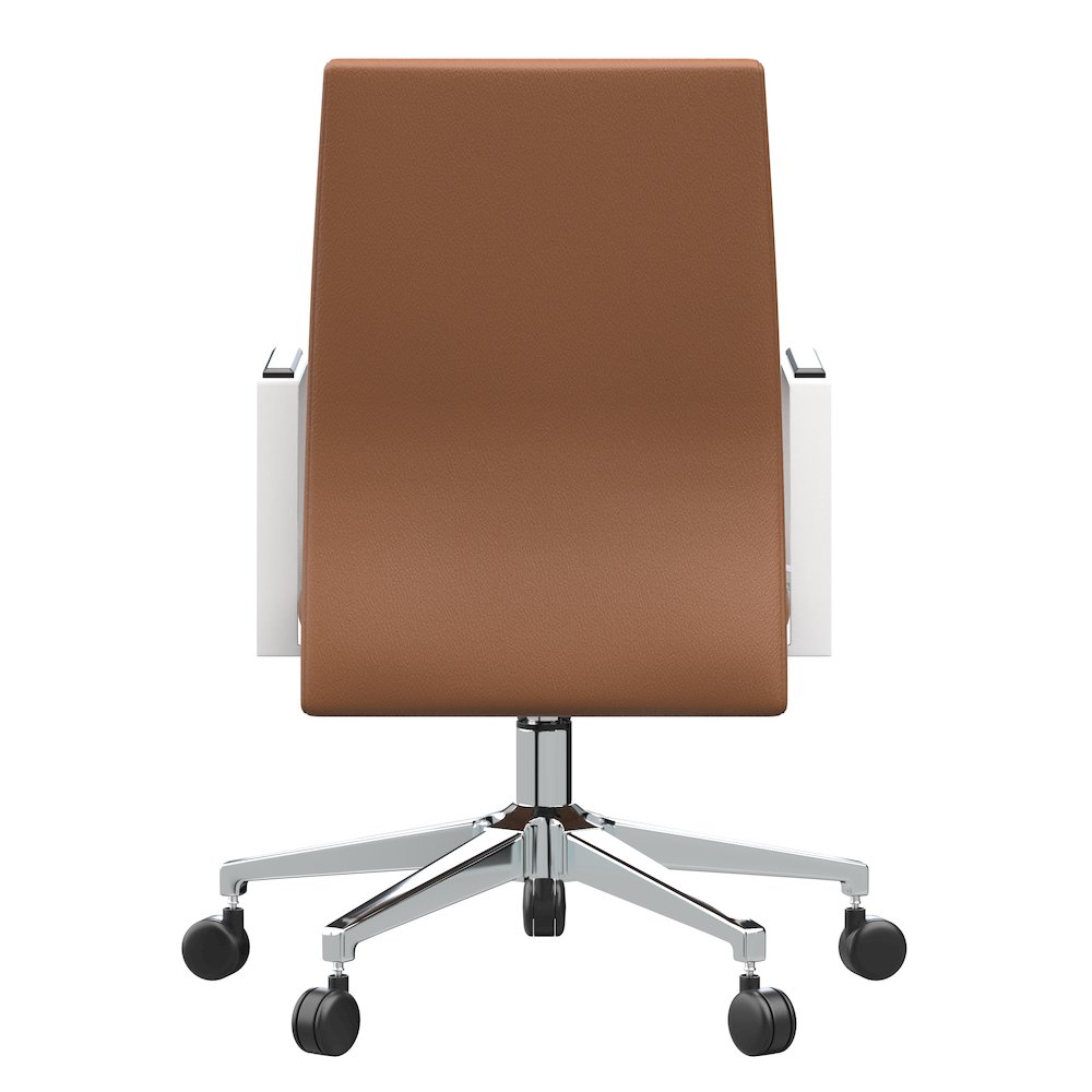 Aleen Office Chair in Dark Brown