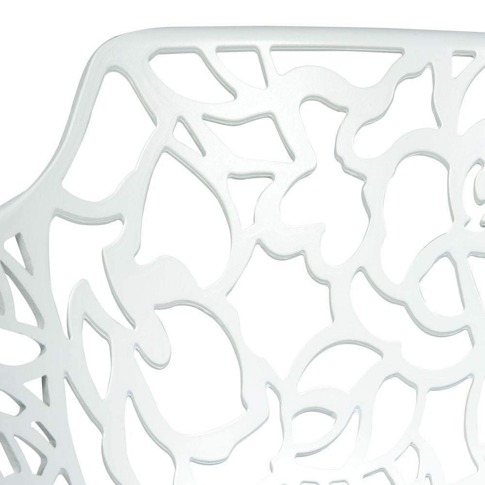 Modern Devon Aluminum Armchair, Set of 4