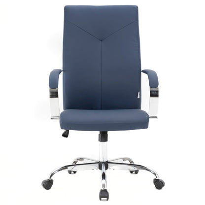 Sonora Modern High-Back Leather Office Chair
