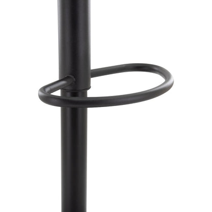 Tilbury Modern Adjustable Bar Stool in Light Brown