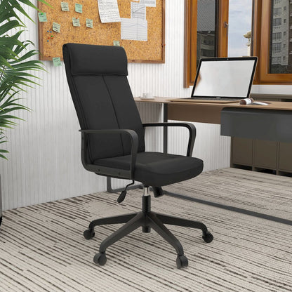 Aiaria Collection Modern Office Chair In Black