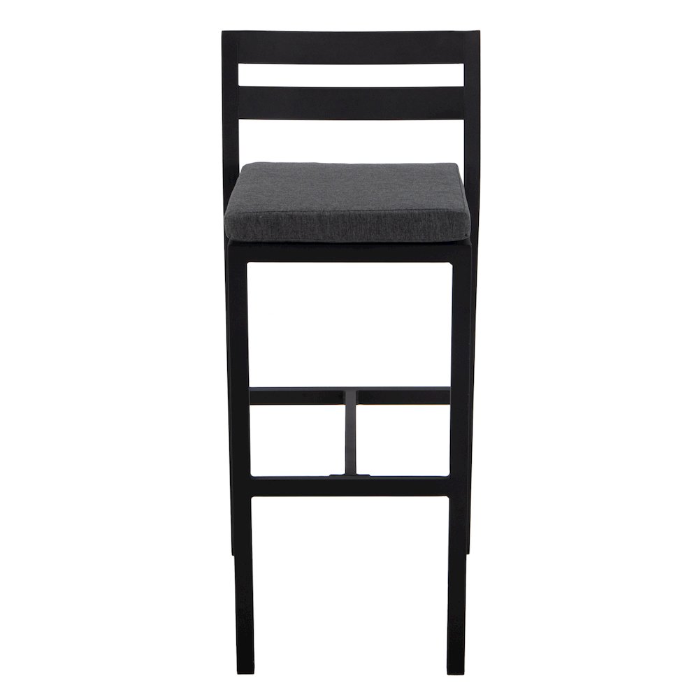 Chelsea Collection Modern Aluminum Outdoor Bar Chair
