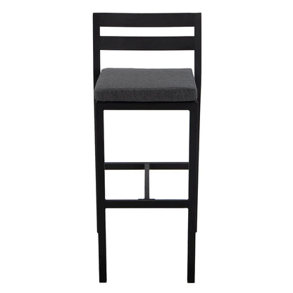 Chelsea Collection Modern Aluminum Outdoor Bar Chair