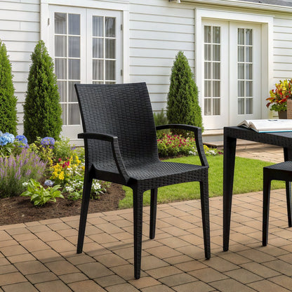Weave Mace Indoor/Outdoor Chair (With Arms)