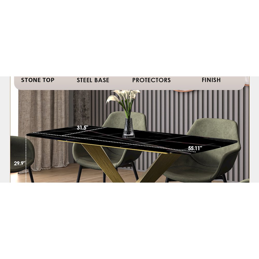 Voren Series Modern Dining Table