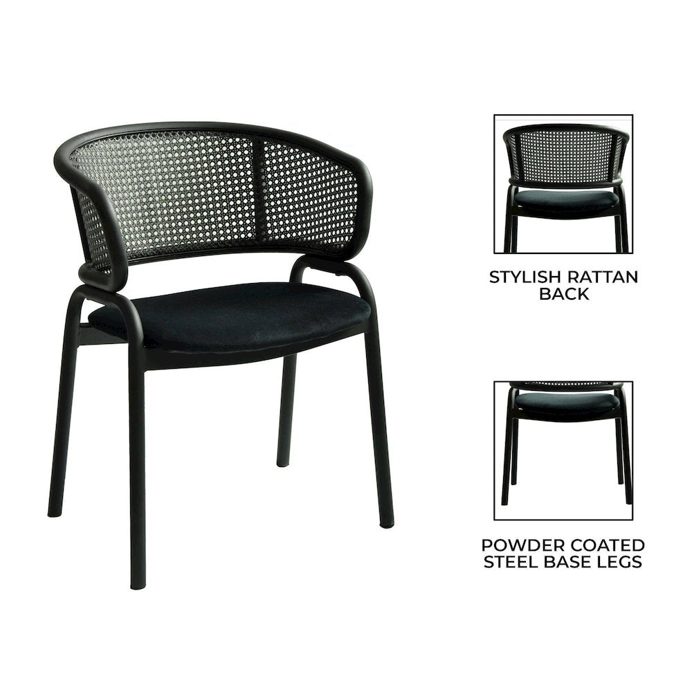 Ervilla Dining Armchair Set of 2