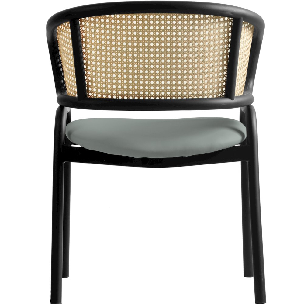 Ervilla - Dining Chair - Grey Leather