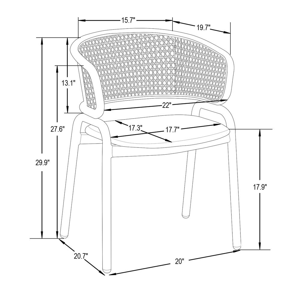 Ervilla Modern Dining Chair