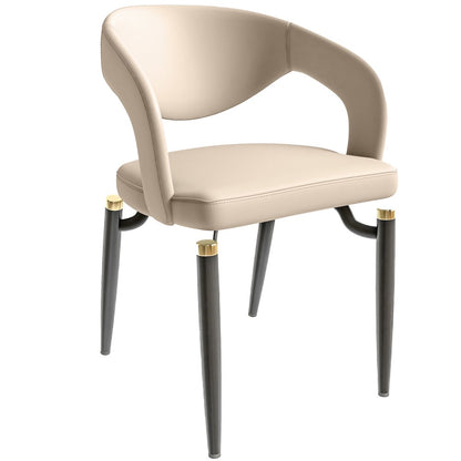 Entice Collection Modern Dining Chair in Grey