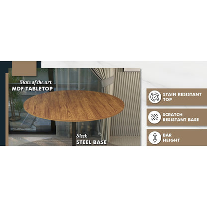 Verve Collection Modern Bar Height Table